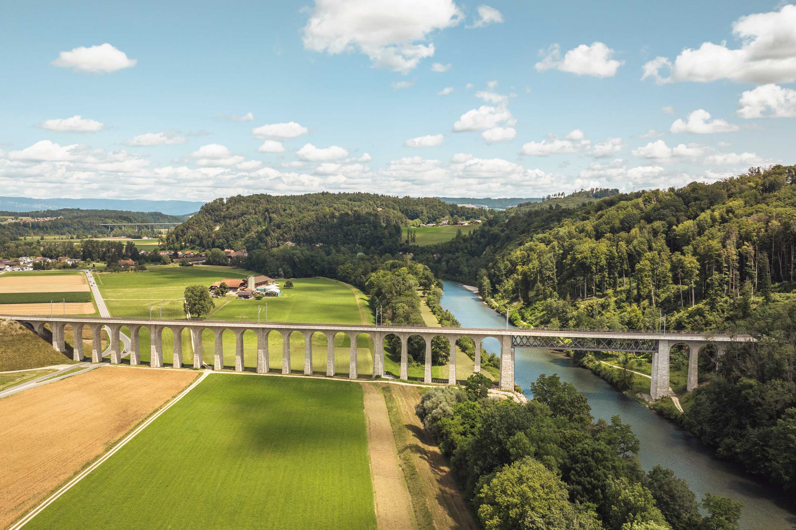 Saaneviadukt bei Gümmenen